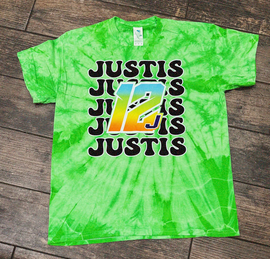 Custom Race Tee TIE DYE