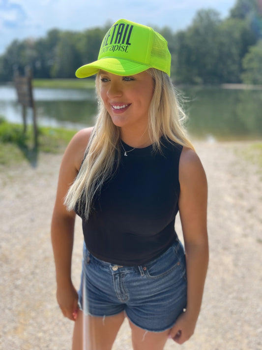 Mesh trucker Retail Therapist