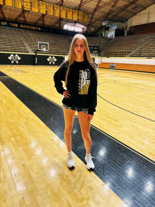 Hatchet Basketball crewneck