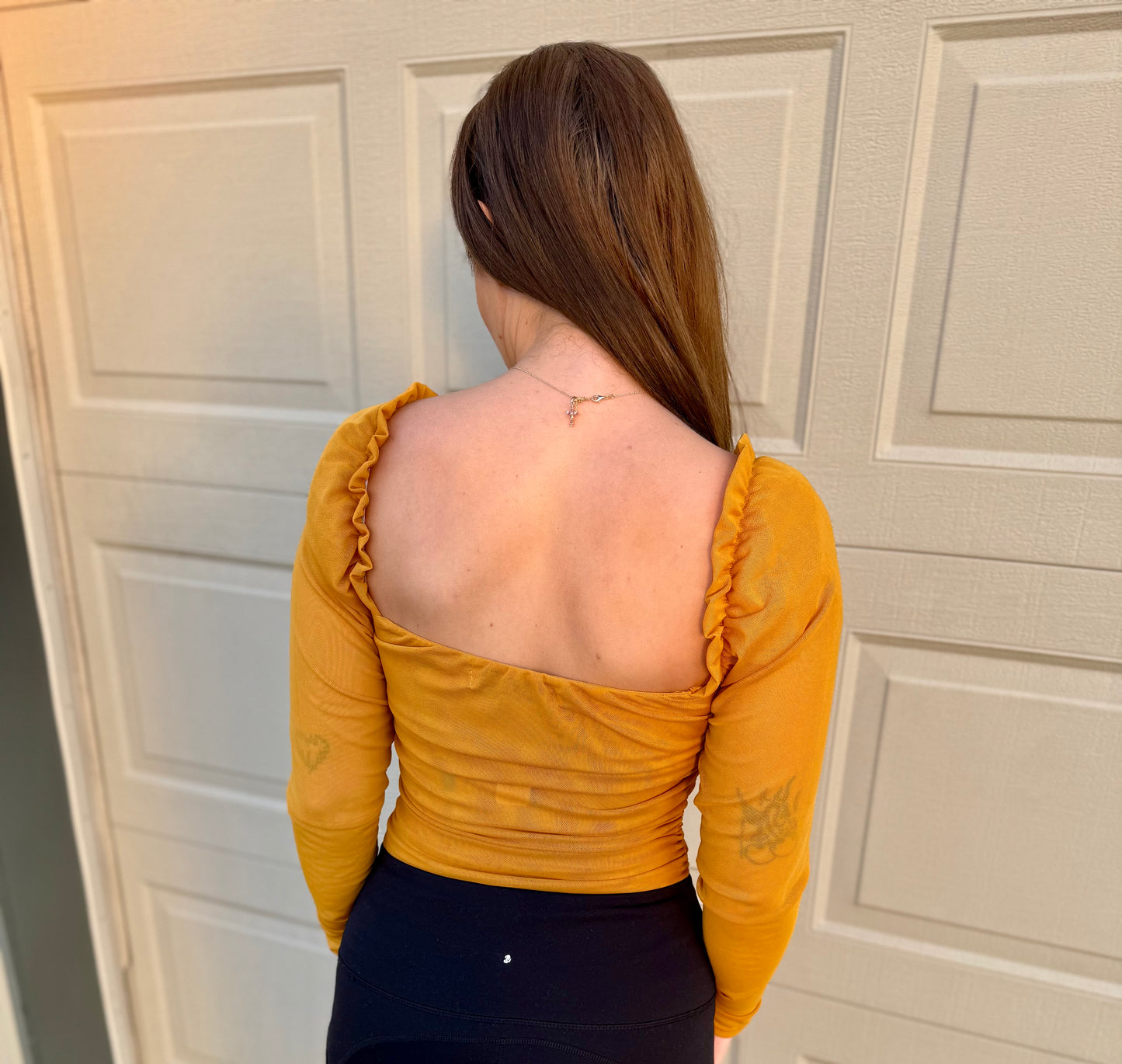 All Over Ruched Bodysuit