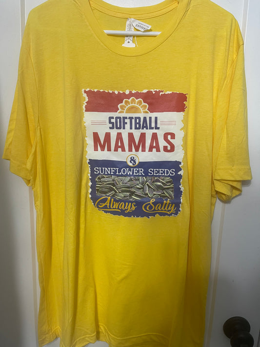 Softball sunflower seed tshirt