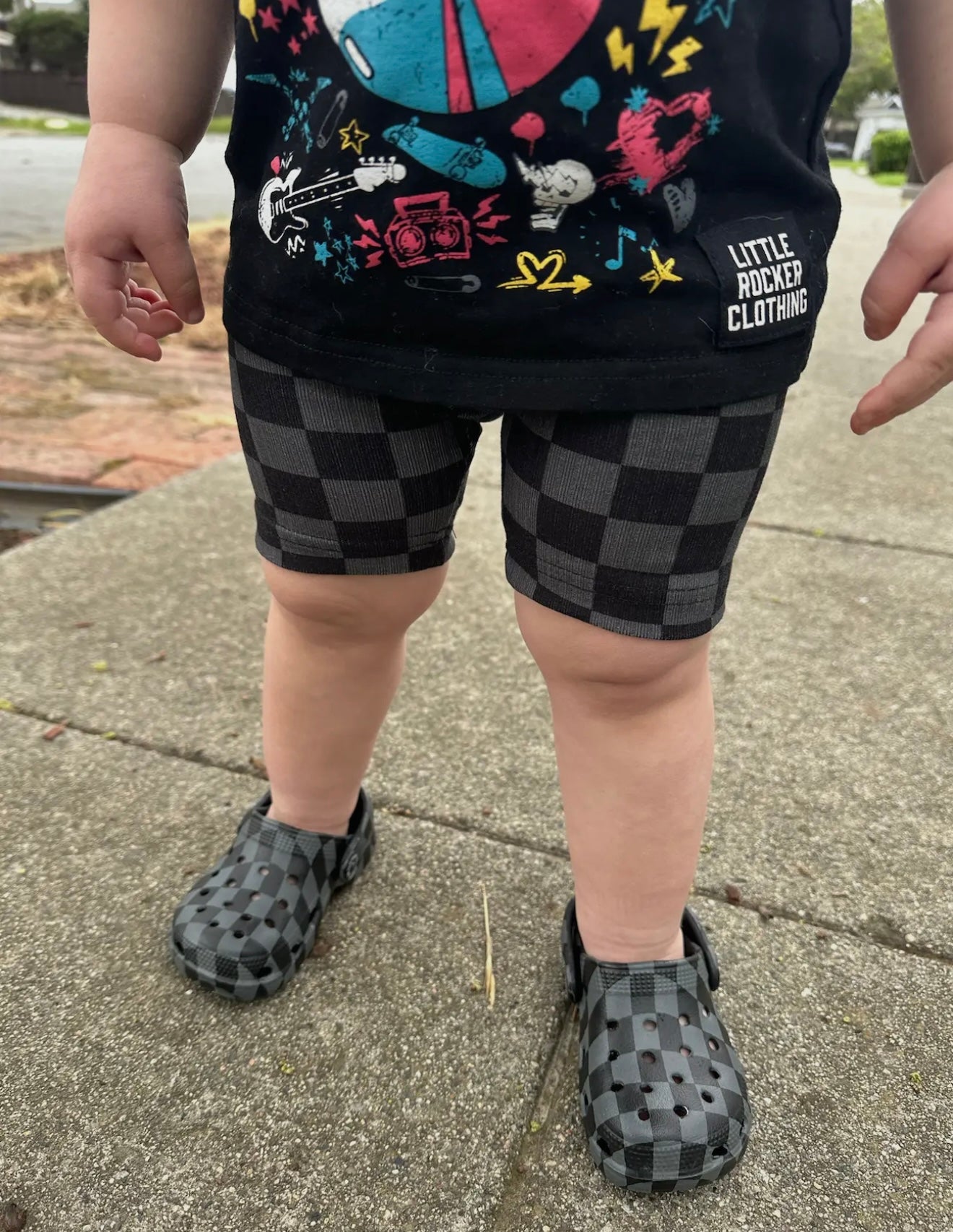 Checkered clogs YOUTH