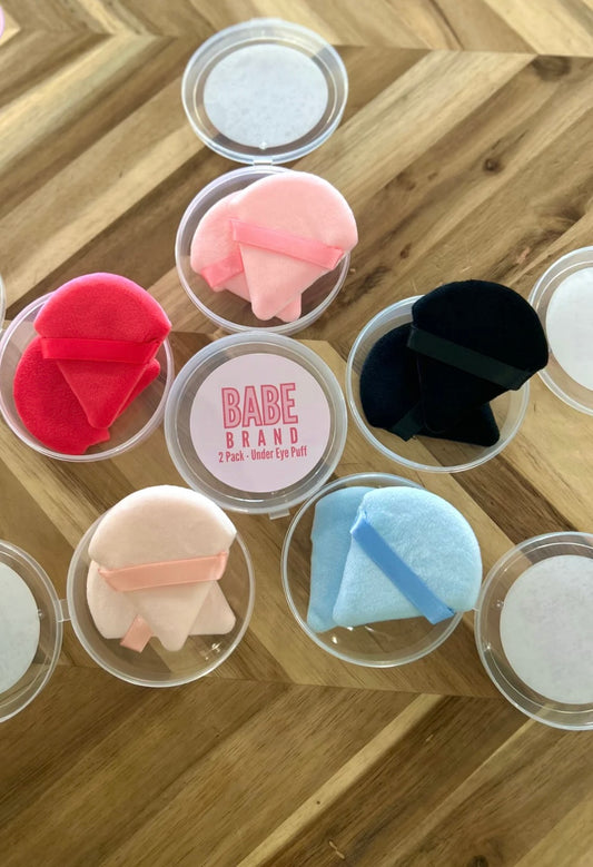 Under Eye Powder Puff set