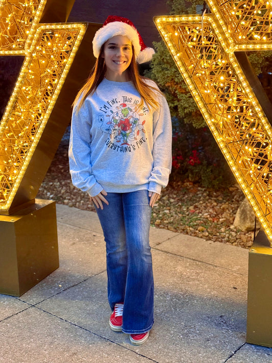 It's fine, this is fine everything's fine 🎄