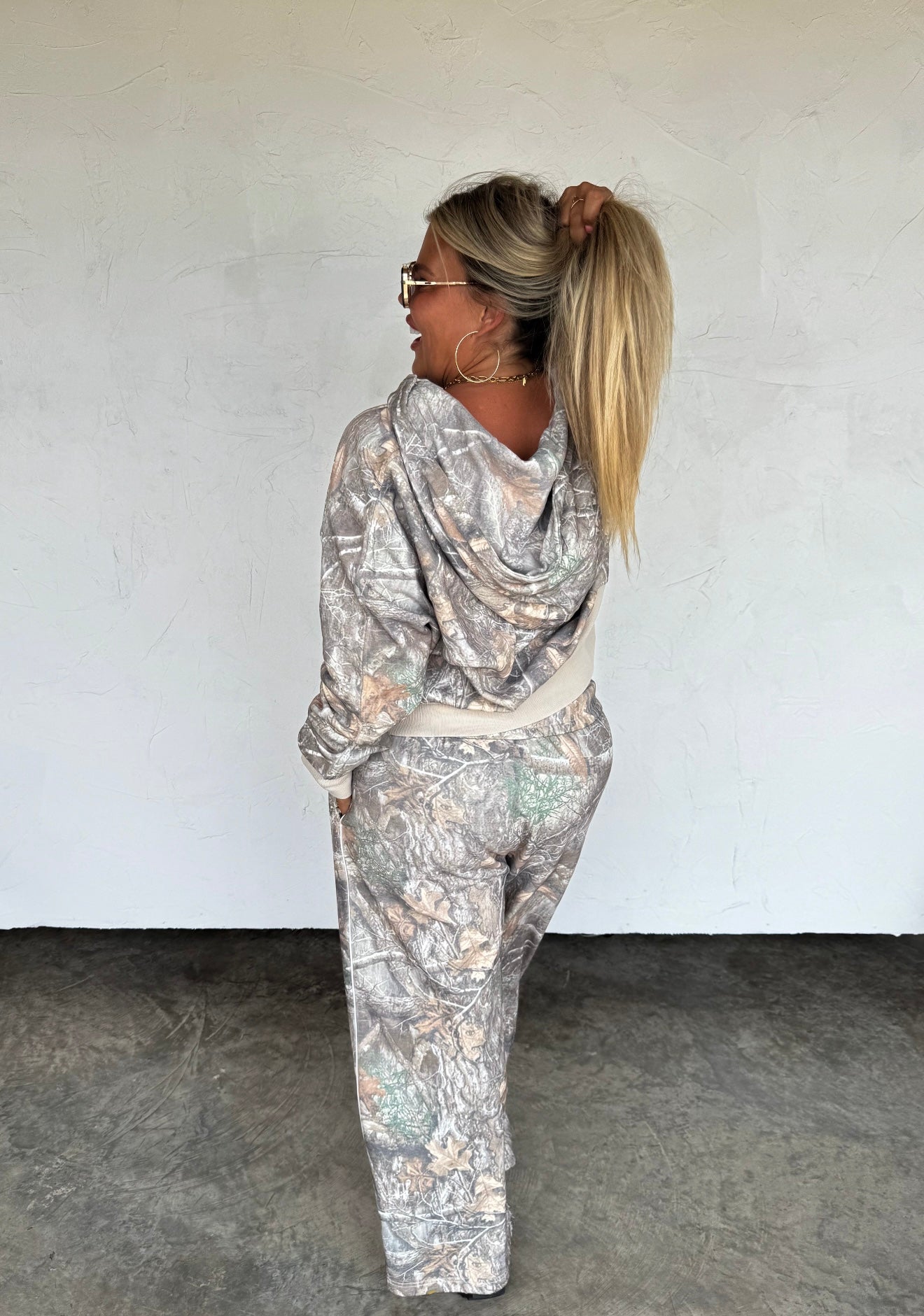 Wide leg joggers PREORDER