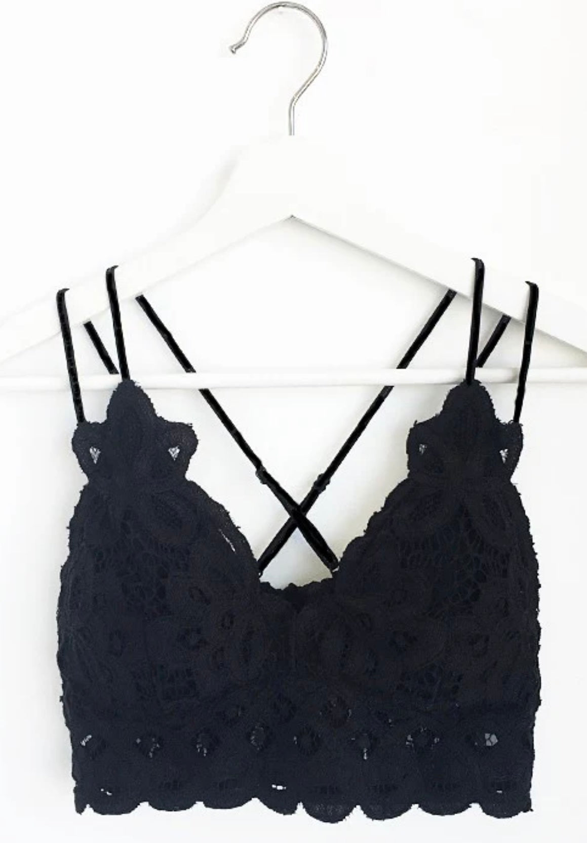 Black bralette