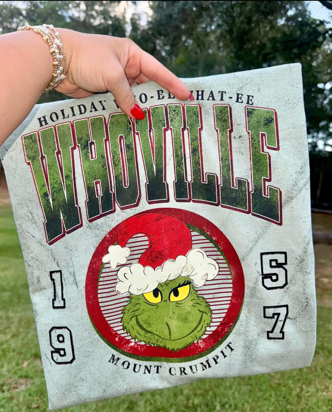 Colorblast crewneck WVille 1957