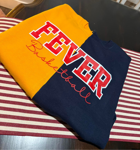 Split crewneck