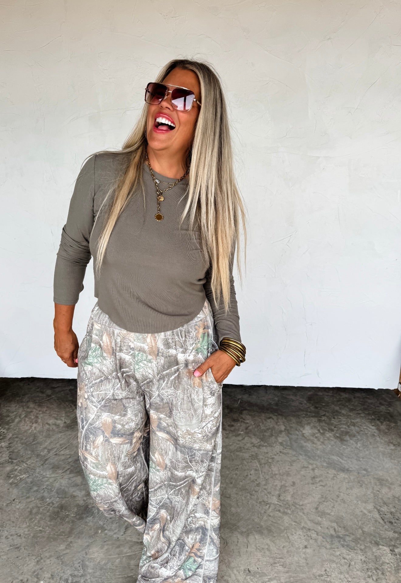Wide leg joggers PREORDER