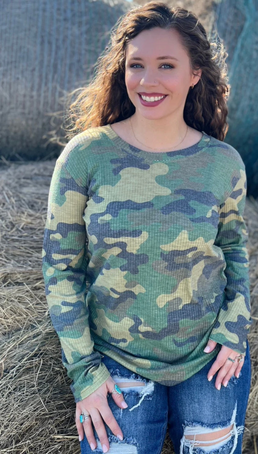 Army Camo long sleeve