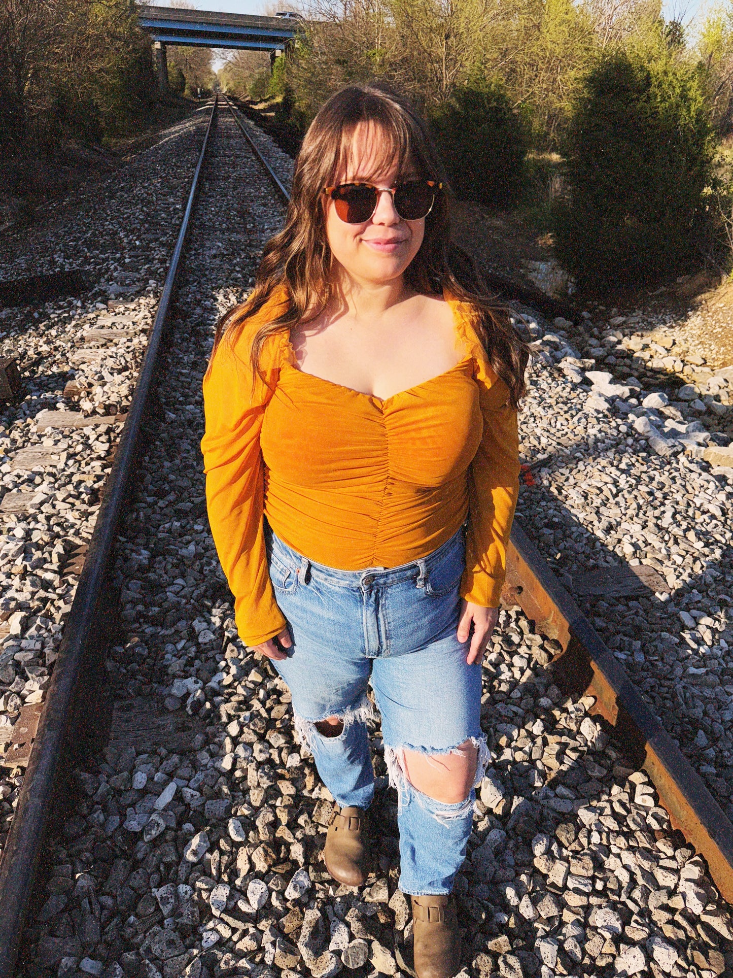 All Over Ruched Bodysuit