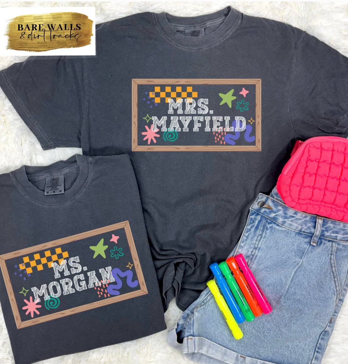 Chalkboard Custom Graphic Tee